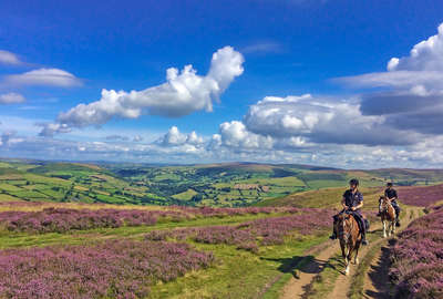 Short riding holiday in Wales, Brecon Beacons