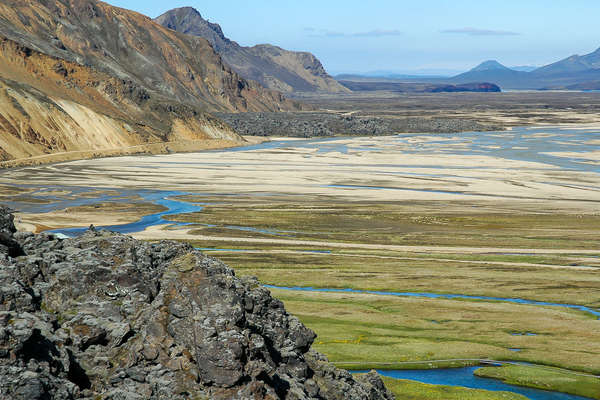 Beautiful icelandic landscape in the golden circle
