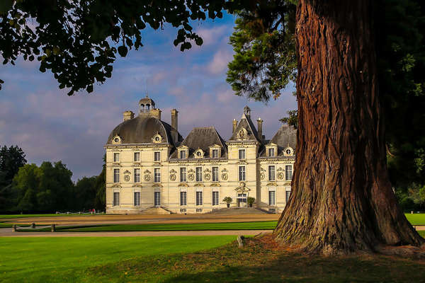 Cheverny castle in the Loire Valley, western France