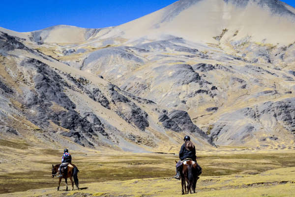 Discover the high Inca Trail on horseback