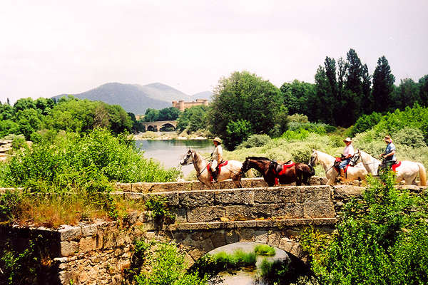 Gredos Mountains on horseback in Spain