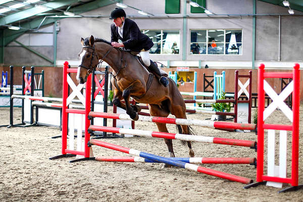 Jumping course in Ireland at Castle Leslie 