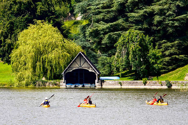Kayaking at Castle Leslie 
