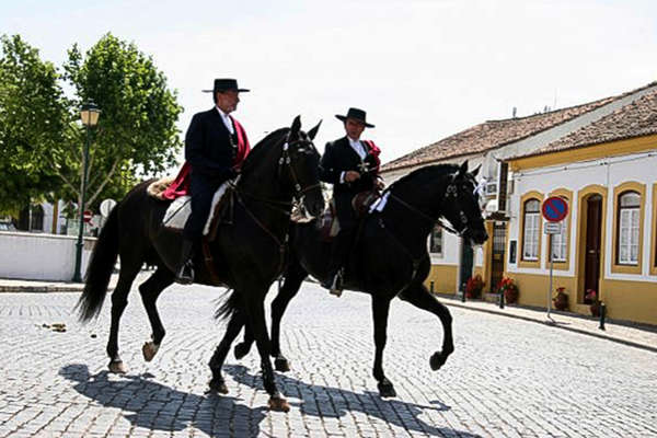 Portugal and Golega Fair on horseback
