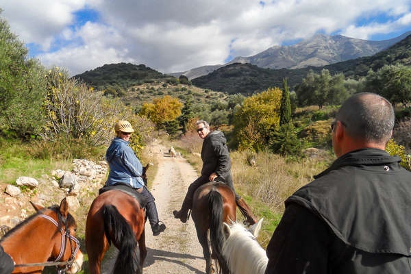 Riding holiday in Crete