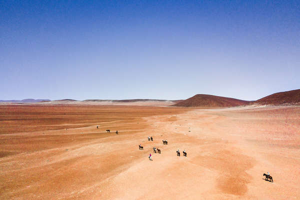 Riding in the Desert with the Namibia Horse Safari Company