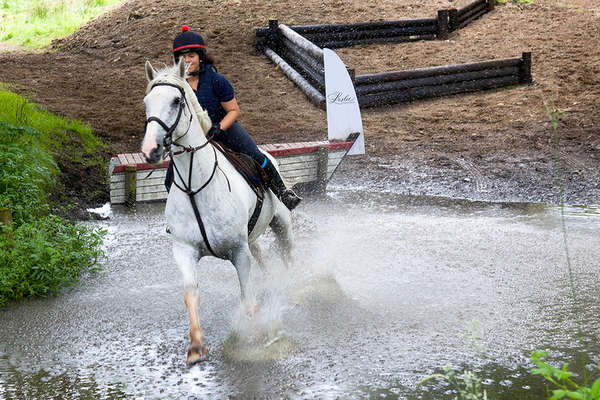 Water combination and cross country jumping in Ireland