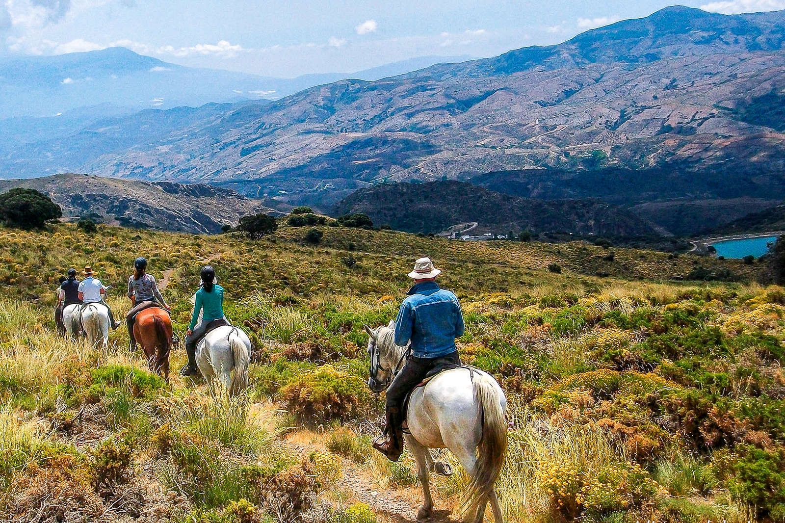 Ride trails on horseback through Alpujarras in Spain Equus Journeys