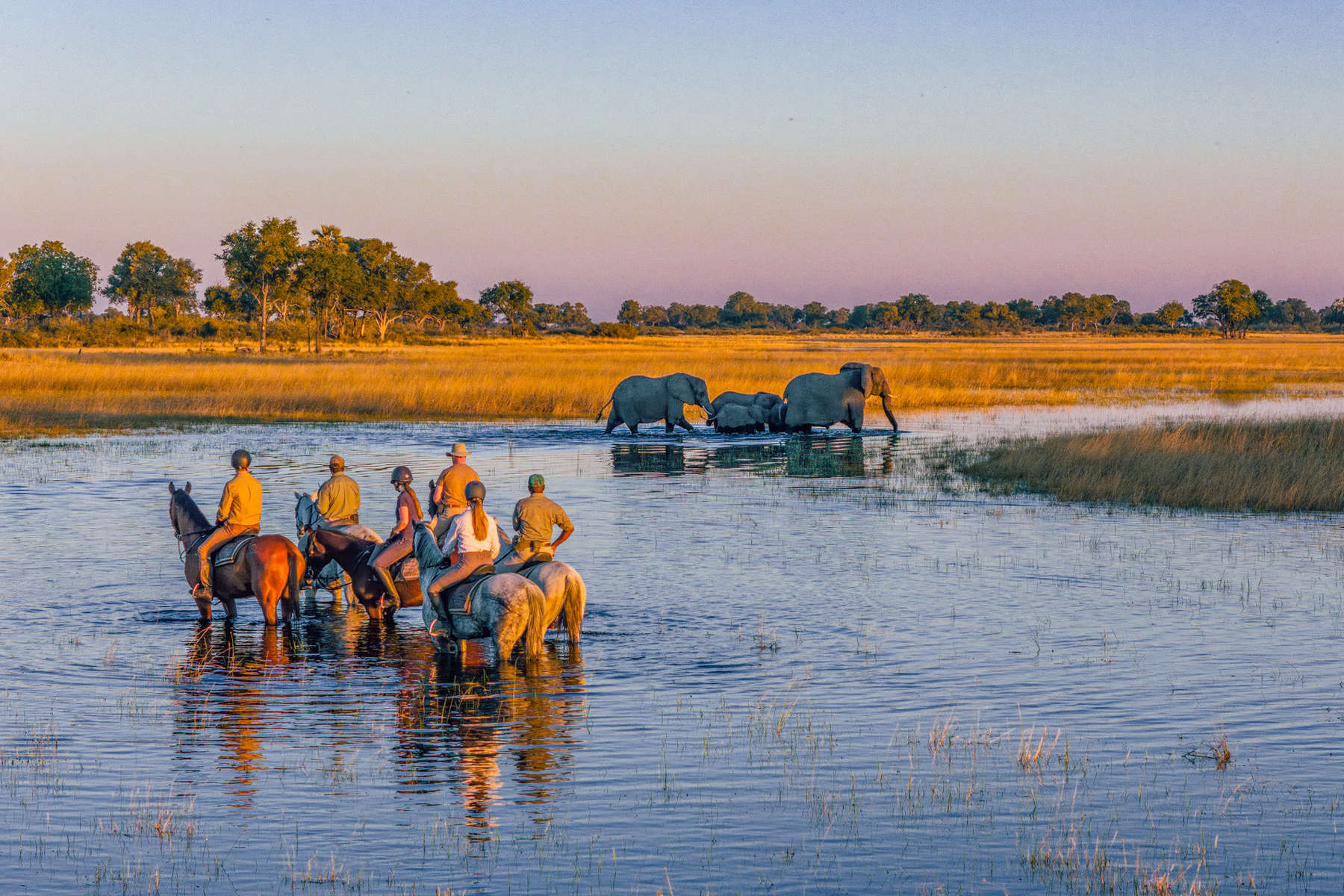 Botswana Macatoo camp horseback safari