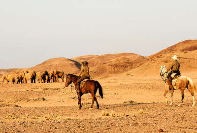 Damaraland Expedition trail ride in Namibia