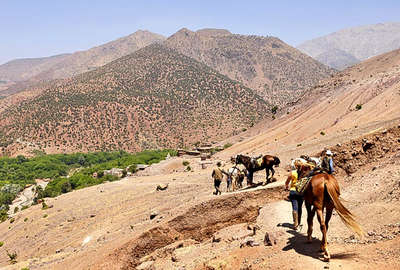 High Atlas on horseback