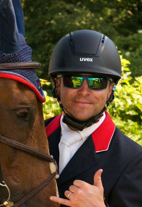 Ben Hobday, international team GB rider Ben Hobday