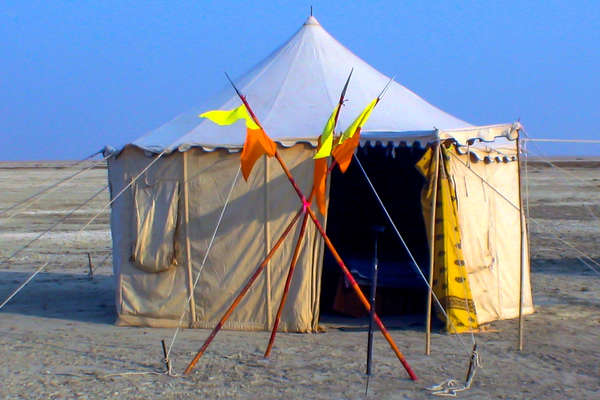 Accommodation on our Rajasthan riding holidays, India