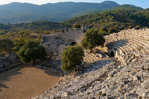 Ancient ruins in Turkey