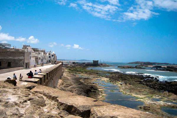 Beach riding holiday on horseback in Morocco