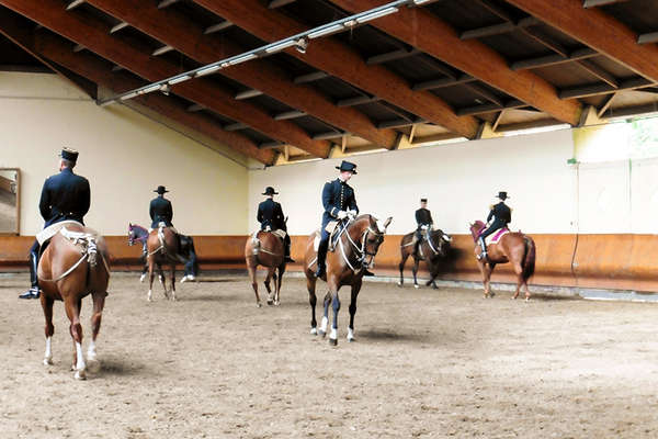 Cadre Noir riding school in France