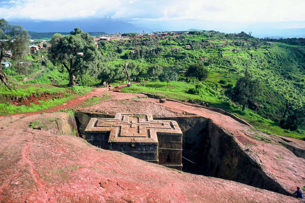 Church of St. George in Lalibela, Ethiopia