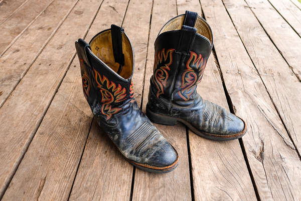 Cowboy boots and ranch holiday