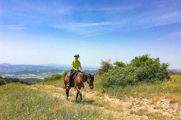 Etruscan trail, Italy