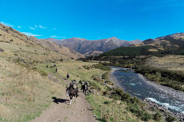 Getting in touch with nature on a horseback pack trip
