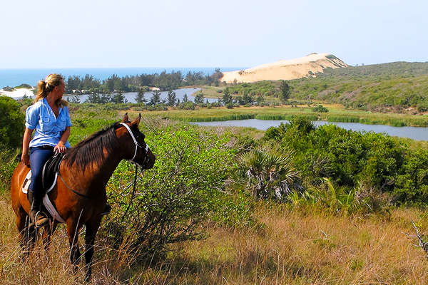 Horse riding holiday in Mozambique