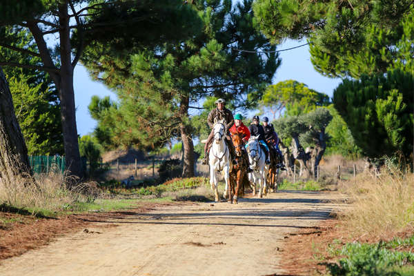 Horseback riders in Portugal with Raides Vicentinos