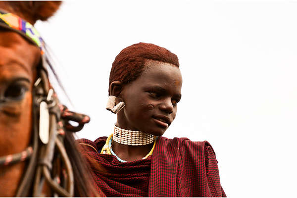 Horseback riding in Tanzania