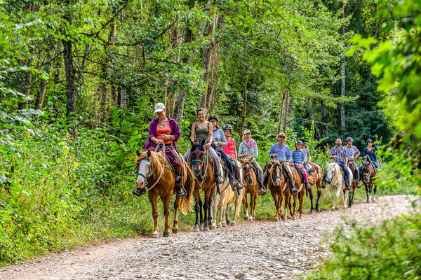 Horseback riding in Tuscany