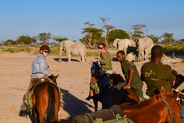 Jo and Kaskazi team in Tanzania