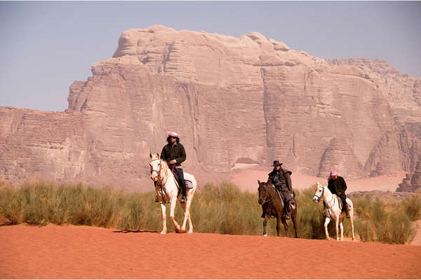 Jordan on Horseback