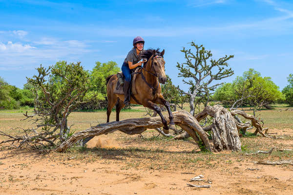 Jumping on the Tuli Trail in Botswana