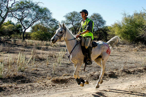 Okapuka horseback riding safari in Namibia