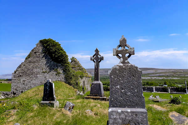 Old cemetary in Ireland
