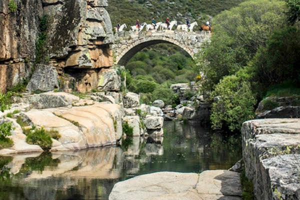 On horseback in the Gredos Valley, Spain