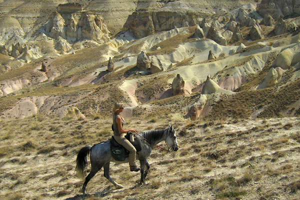 Riding holiday in Cappadocia, central Turkey