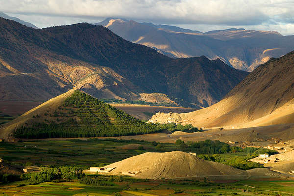 Roses Valley in Morocco