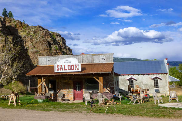 The saloon at Rocking Z Ranch
