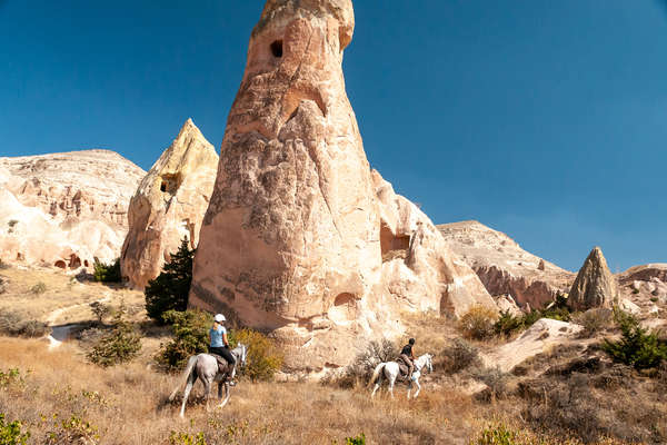 Trail riding holiday in Cappadocia, central Turkey