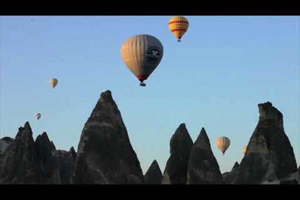 Trail riding in Cappadocia