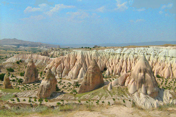 Trail riding in Cappadocia, Turkey