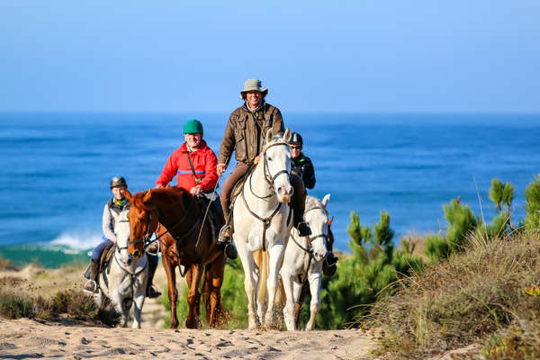 Trail riding in Portugal