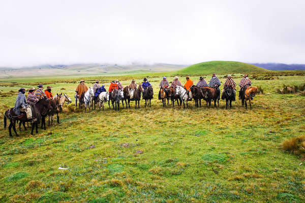 Wild Andes trail ride in Ecuador