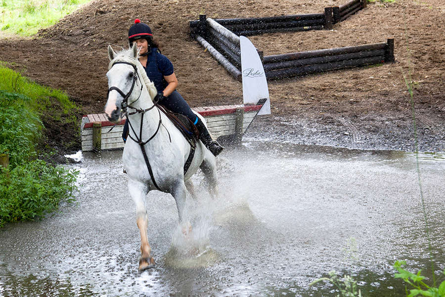 Cross Country Riding Course Cross-country training at Castle Leslie, Ireland